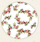 PK/10 - 6 inch Pot - PAPER SLEEVES - Joy on White - 6.75 x 20.75 x 30 inch