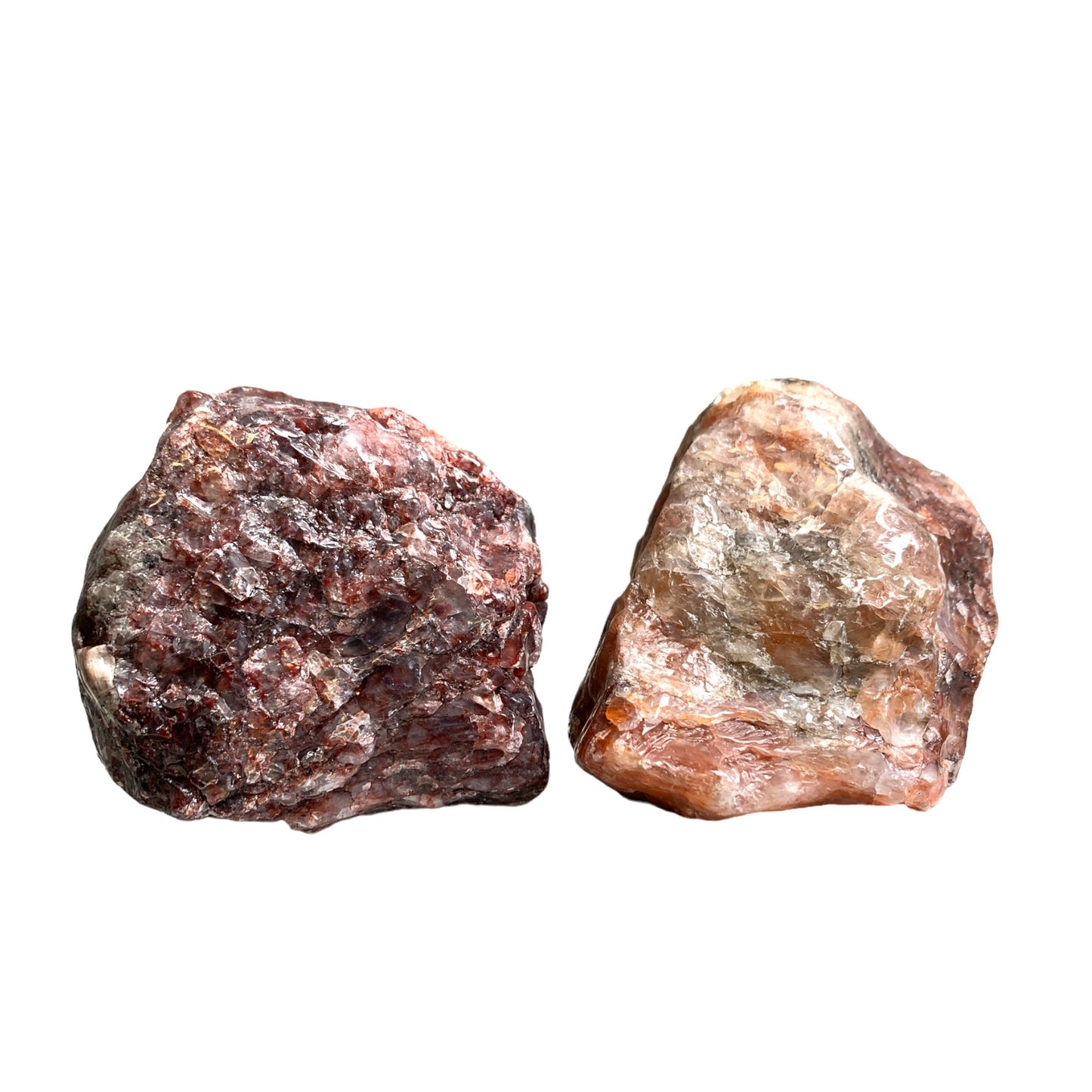 Fire Quartz Raw Stone - Assorted Sizes - Sold by the gram - China - tumbling rock