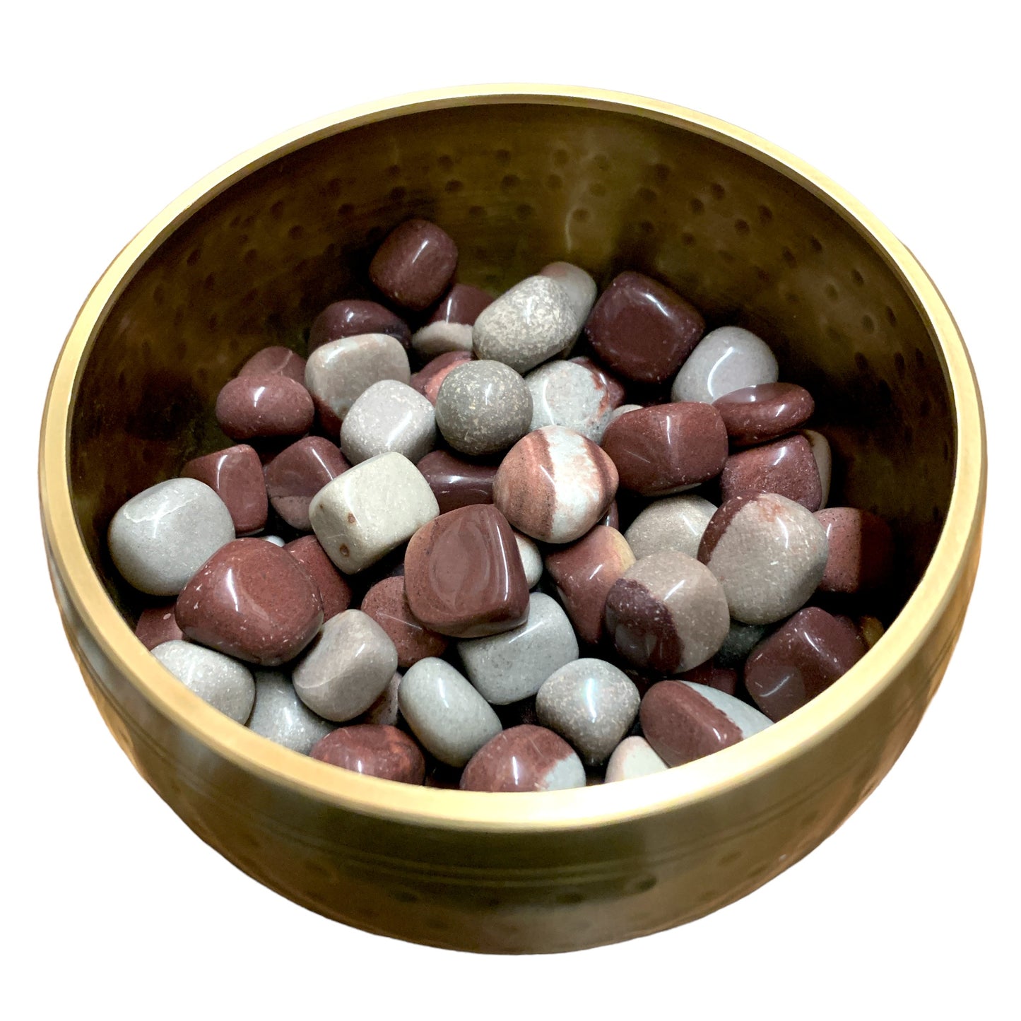 Narmada Lingam Tumbled Stones - Medium 20 - 30 mm - 500 GRAMS 1.1 LB - India - NEW1122