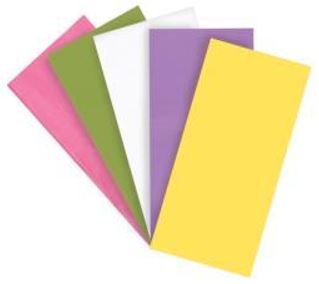 Botanical Pastel Mix WAXED TISSUE PAPER 18 x 24 - PK/400