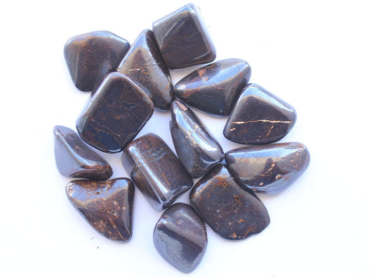Hematite Tumbled Stones - Medium 20 - 30 mm - 1 LB Madagascar
