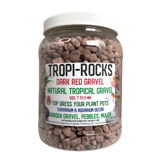 Dark Red Gravel 7-9 MM - 3030g Average - Medium PB2 JAR