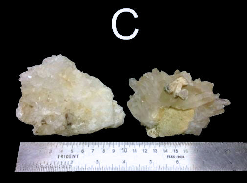 Clear Quartz Clusters Druzy - Medium 500 to 1000 grams - Brazil - Grade C - Price per gram - NEW122