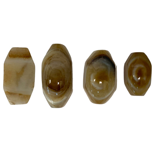 Agate Eyes - Small - Assorted .7 to 1.5 inch - India - NEW223
