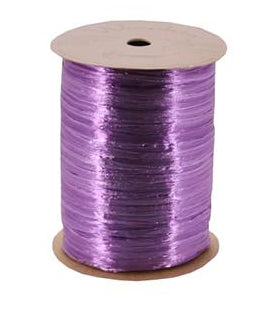 Pearlized Rayon Raffia - Purple - 100 yards