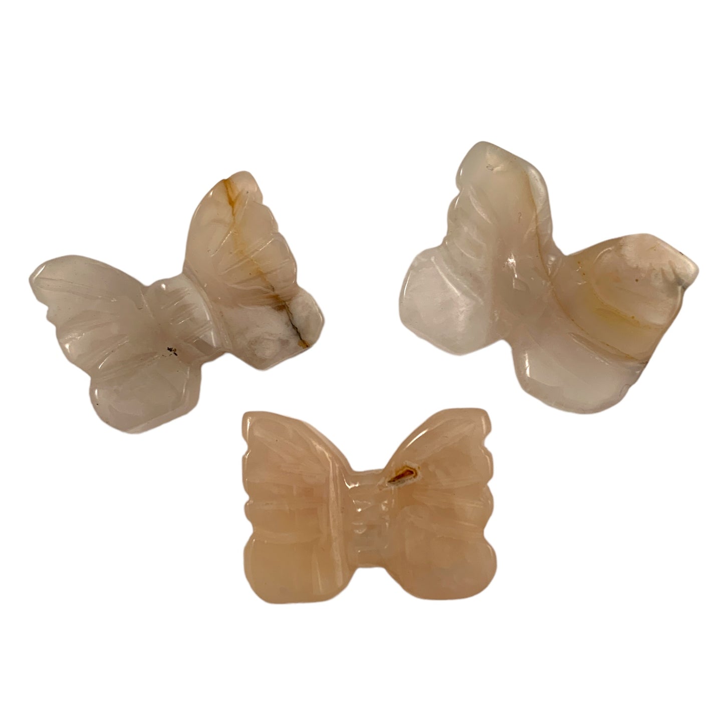 Butterfly - Flower Agate - Mini 1 inch - 1 Piece - China - NEW1022