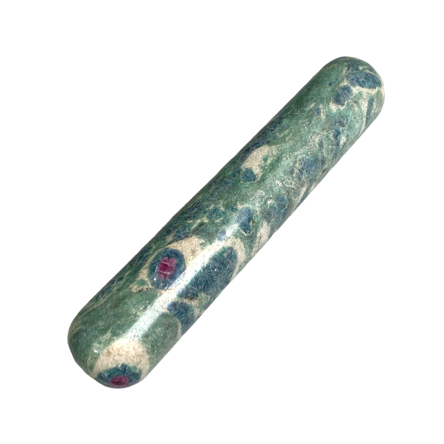 Ruby in Fuchsite - 4-5 inch - Massager Smooth - India - NEW323