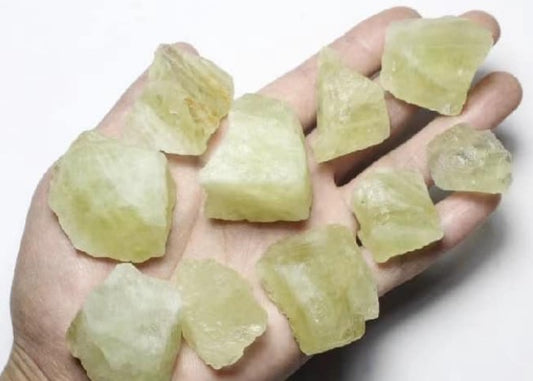 Natural Rough Citrine Raw Stone - 2-3 cm Assorted Sizes - 500 grams - China - NEW423