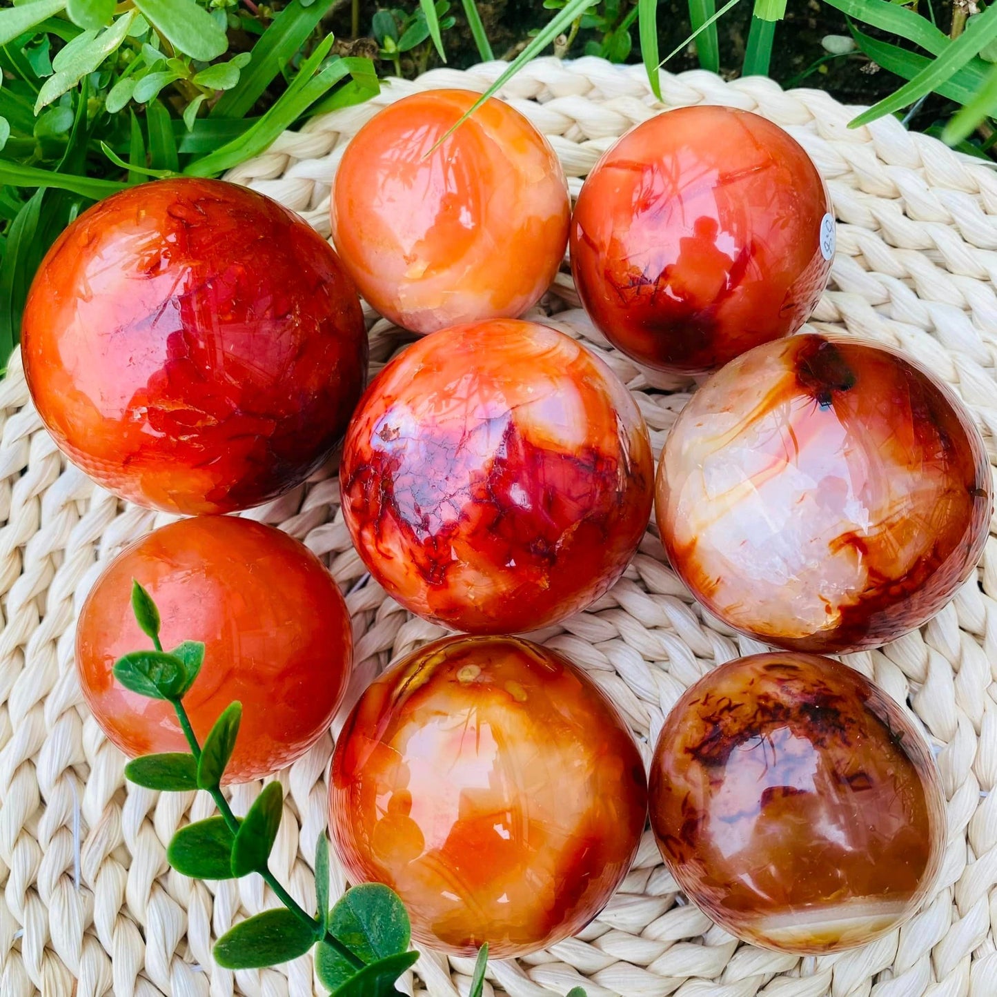 CARNELIAN - 45 to 80mm - Sphere - NEW822
