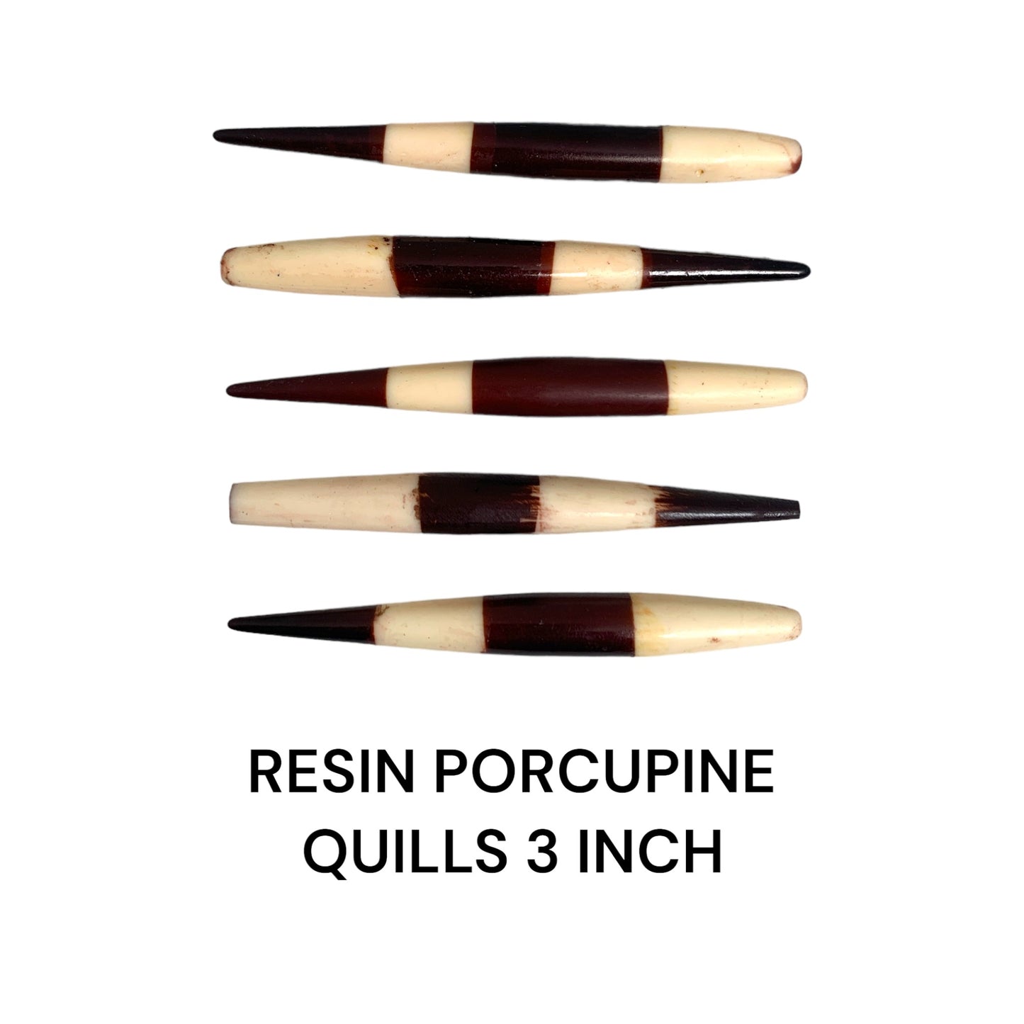 3 inch - Resin Porcupine Quill - Premium Quality - Made in India - NEW523