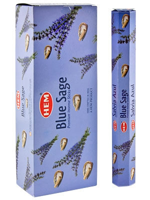 Hem Blue Sage 20 Incense Sticks per inner box (6/box)