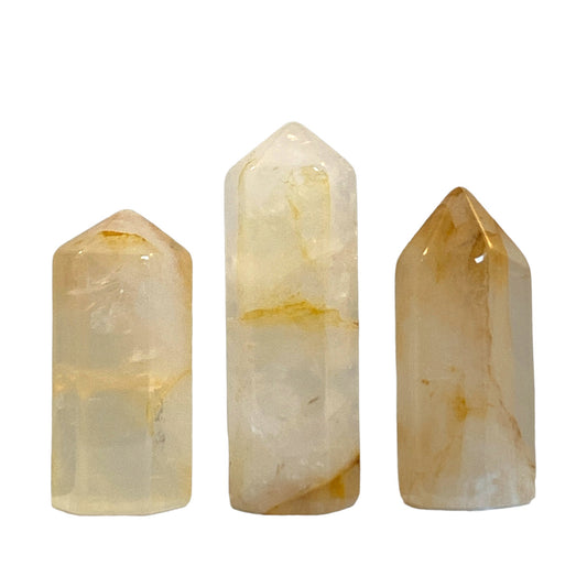 Golden Healer Quartz Grade AAA Small - 1 to 2 inch - Polished Points - China - NEW323
