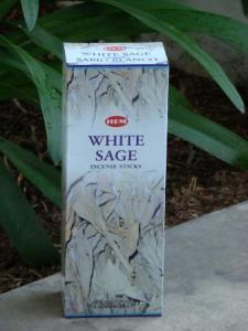 Hem White Sage 20 Incense Sticks per inner box (6/box) NEW1020
