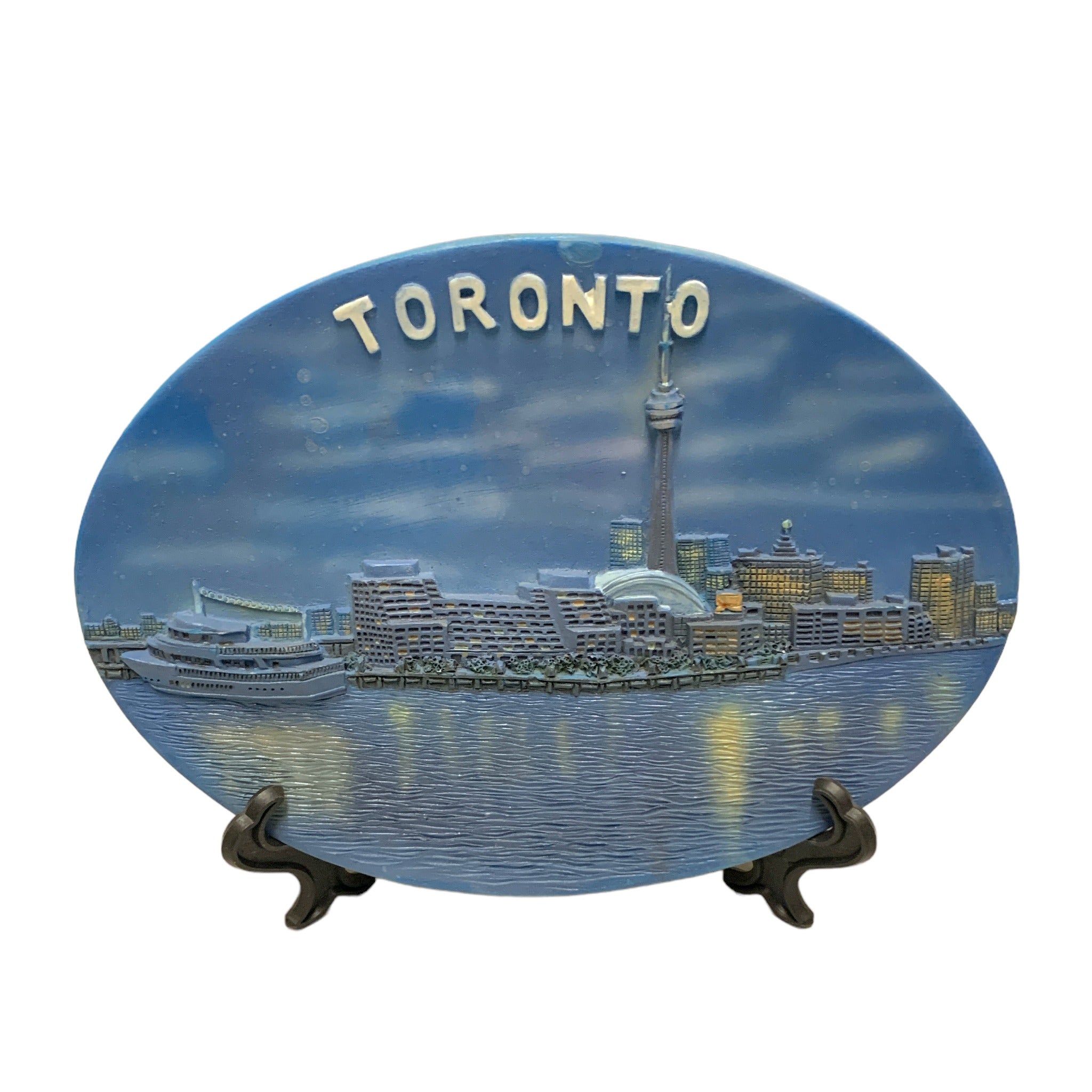 PLAQUE TORONTO OVAL 5-5 IN HORIZONTAL – Tropitek-Wholesale