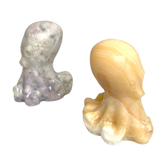 Octopus - Mixed Stones - Price Each - NEW523