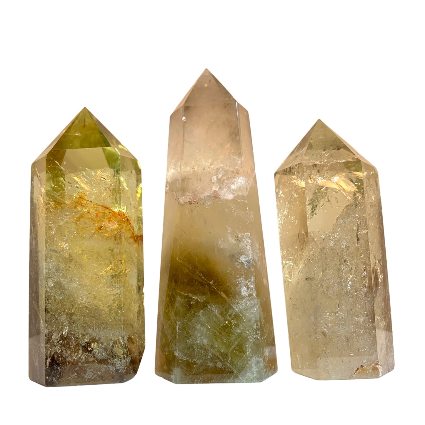 Citrine (S) - 6 - 10cm - Price per gram - China - Polished Points