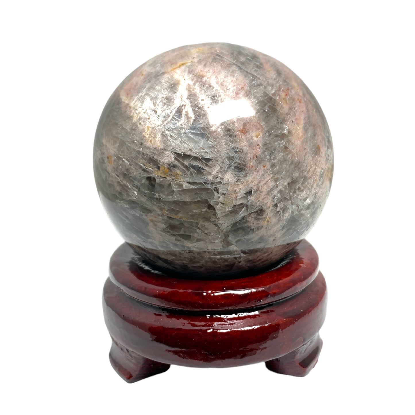 BLACK MOONSTONE - 60-80mm - Sphere - Sold by the gram - 400 to 600g average - NEW622