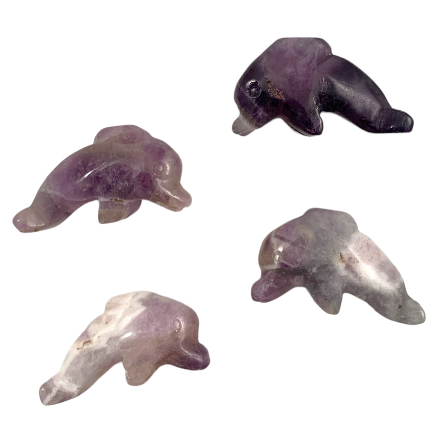 Dolphin - Dream Amethyst - Mini 1 inch - 1 Piece - China - NEW1022