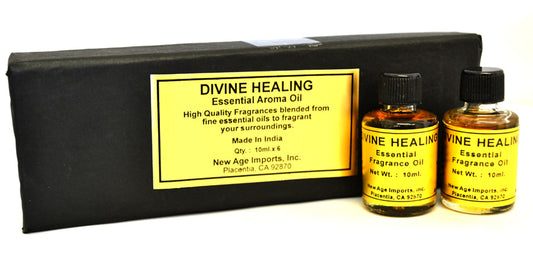 Set/6 - Essential Aroma Oil - Divine Healing - 10 ml Bottles