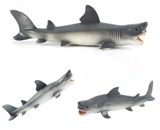 SHARK Mouth Open - Model Figure Toy ABS Plastic - 170x55x55mm - NEW920