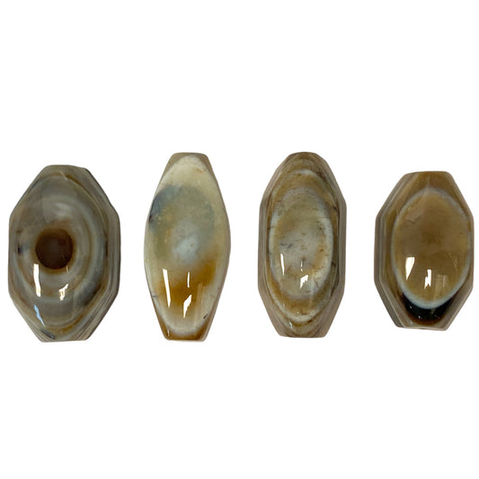 Agate Eyes - Medium - Assorted 1 to 1.75 inch - India - NEW223