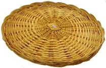 16 inch x 1 - ROUND WILLOW SHALLOW DELI TRAY