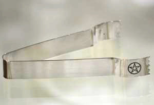 Pentacle Stainless Steel Tongs 5.75"L 0.75"W