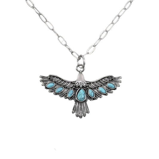 Eagle Pendant with Chain Necklace - NEW523