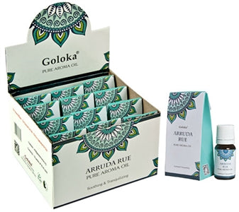 Goloka Arruda Rue Aroma Oil - Display Box With 12 Bottles