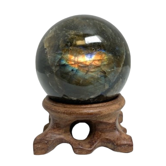 LABRADORITE - 50-80mm Sphere - India