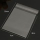Pack of 100 - 4 x 6 - CLEAR - LIP & TAPE FLAT BAGS - 1.2 mil