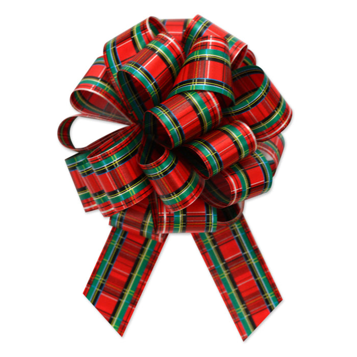 Pack of 24 - The Perfect Bow® Tartan - 5.5 x 1.25 inch 20 loop