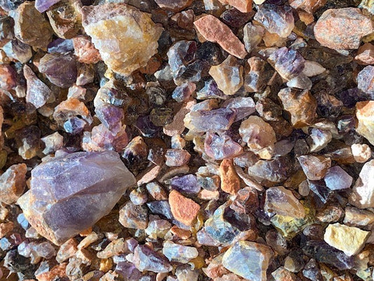 Amethyst Rough Raw  - Small 5 - 20 mm - 5 KG Bulk Bag - India