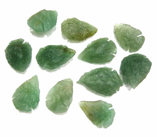 Green Jade Arrowheads - 10 grams - NEW1020