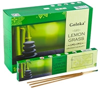 Goloka Aroma Series - Lemongrass - Incense Sticks 15 grams per inner box (12/box) NEW920