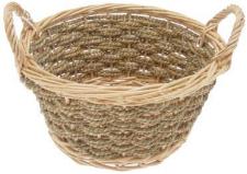Round Willow / Seagrass Trays - 9 inches
