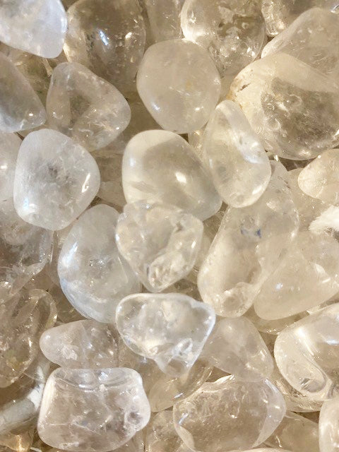 Clear Quartz Tumbled Stones - QB Small 10 - 20 mm - 1 kg - China - NEW222