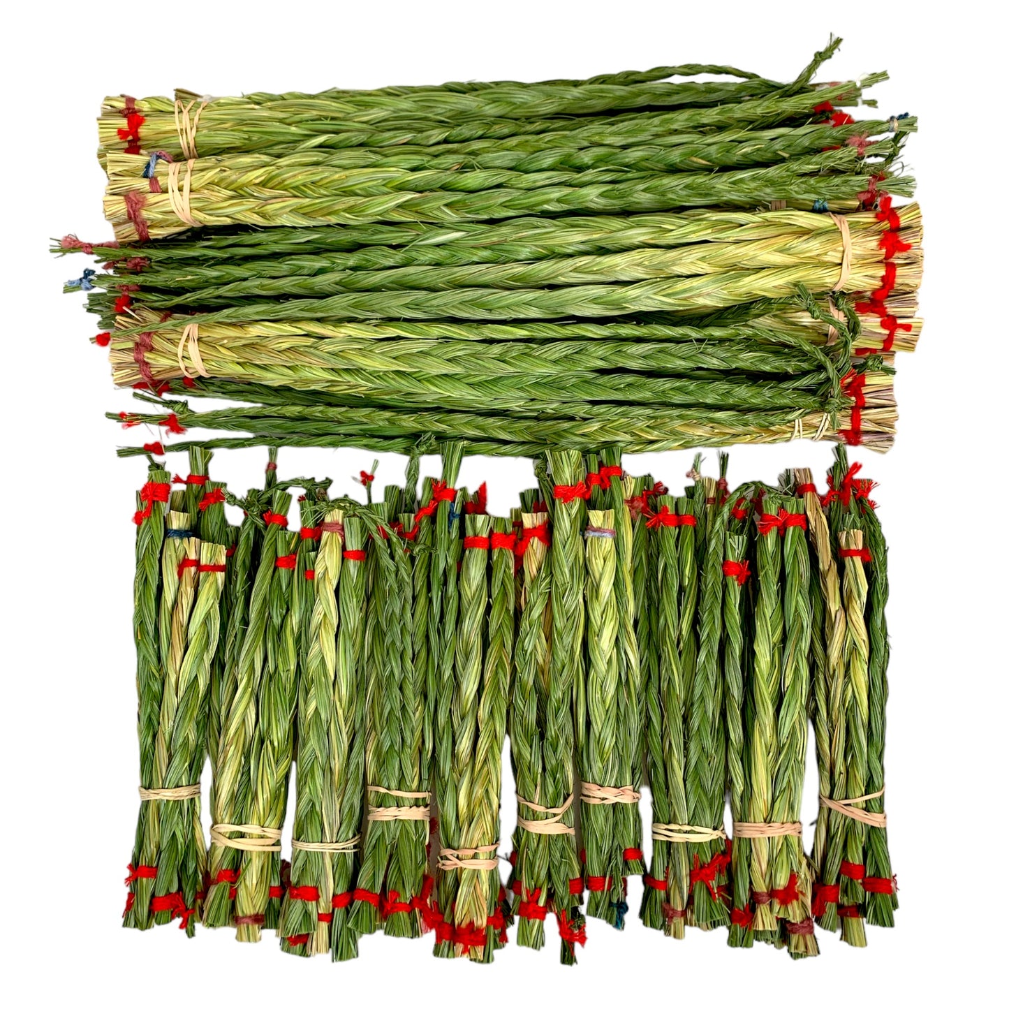Braided Sweetgrass - 9 - 14 inch - Price Per Braid - Smudge Supplies - Canada - NEW523