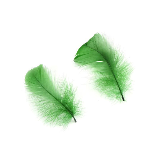 Goose Nagoire Coquille  FEATHERS 3 to 4 inch - Green