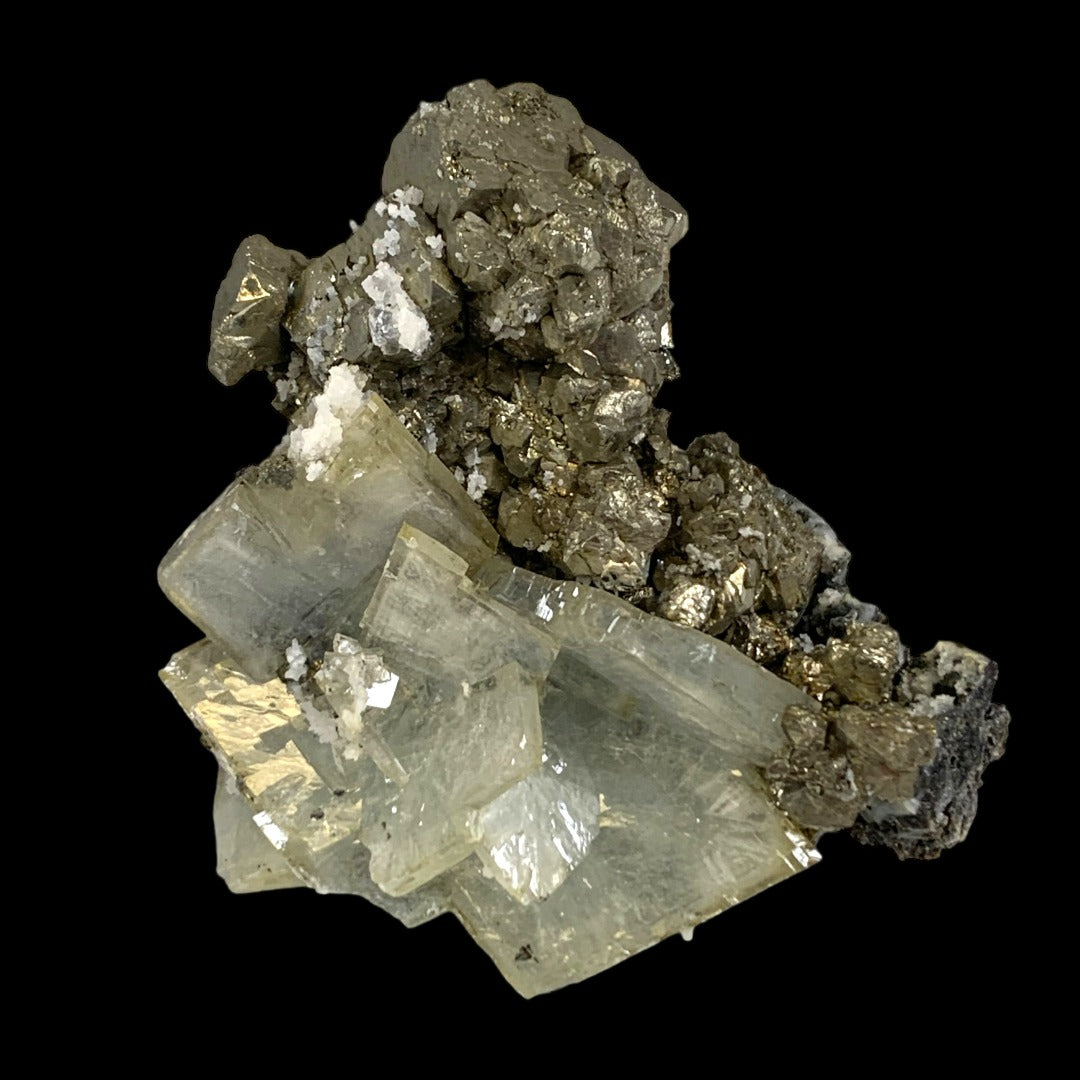 CRYSTAL REQUEST - Pyrites with Barite SPECIMENS AAA - ? cm - Morocco - Price per gram & by Quality (Make note of id# and put in order comments) NEW822
