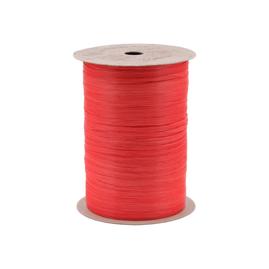 Matte Rayon Raffia - Imperial Red - 100 yards