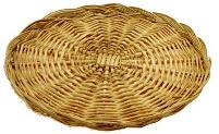 12 inch x 1 - ROUND WILLOW SHALLOW DELI TRAY