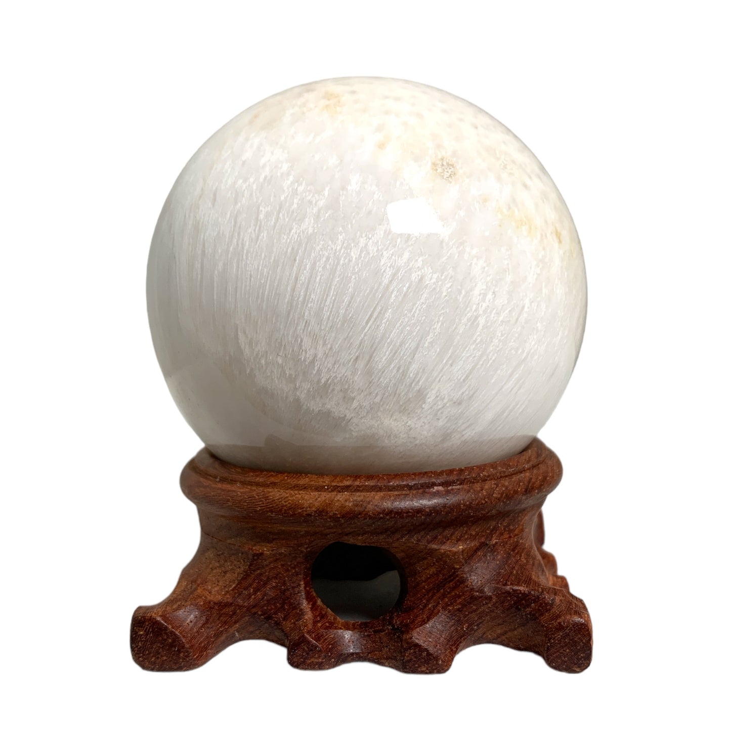 SCOLECITE FLOWER - 40-70mm - Sphere - Price per gram per piece (B2B ordering 1 = 1 piece so we charge Ex. 60g = $9.60 each)
