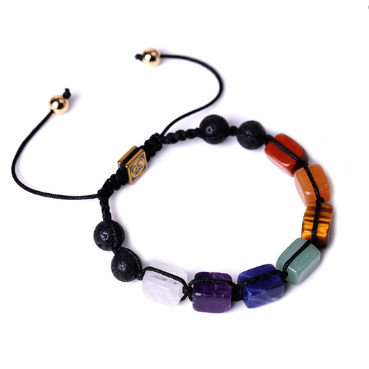 Chakra Gemstone Bracelets 8 x 10.5mm 8mm - NEW222