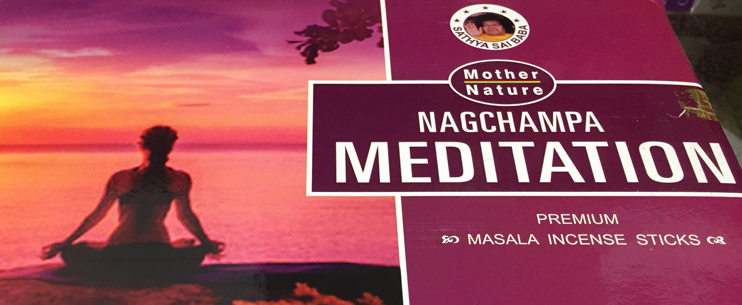 Mother Nature - Box of 12 x 15 gram boxes of Incense Sticks - Meditation