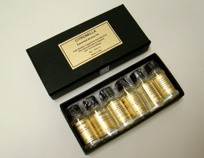 Set/6 - Essential Aroma Oil - Citonella - 10 ml Bottles