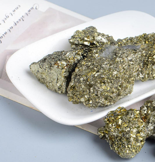 Chalcopyrite Nuggets Yellow - 2-4cm - Chunks Raw Stones - Sold by the Gram - CHINA - New922