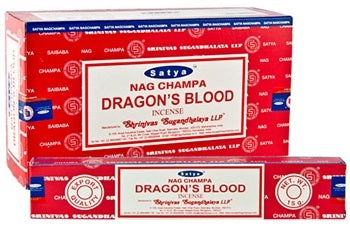 Satya Incense Sticks - Dragons Blood - Box Of 12 Packs