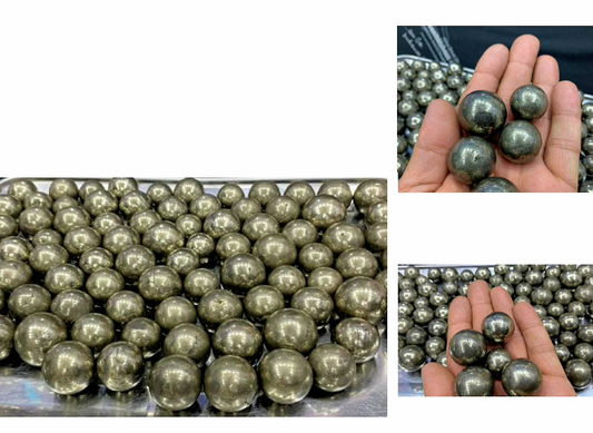 GOLDEN PYRITE - 25-40mm - Sphere - Price each - NEW224