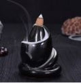 Incense Smoke Backflow Hole Ceramic Incense Burner, Porcelain, Handmade Size: 85 x 100mm